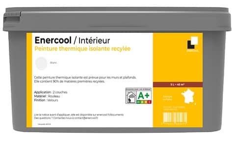 Peinture isolante thermique intérieure
